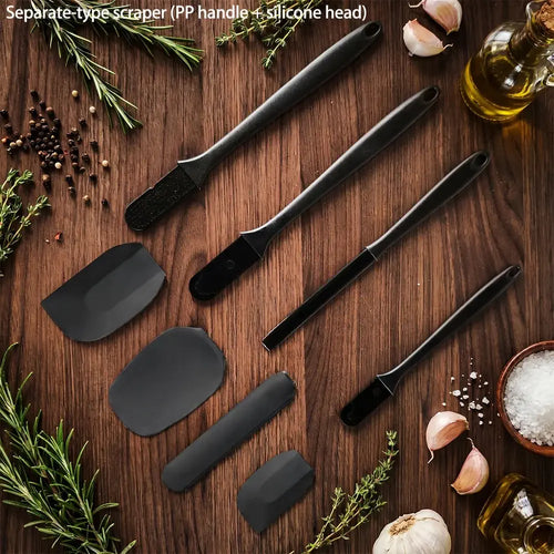 BRAVIX ChefCraft – 6-Piece Silicone Kitchen Utensil Set