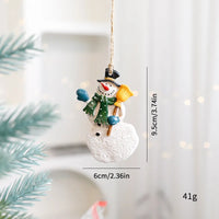 BRAVIX FestiveCharm – Resin Christmas Tree Pendant Ornaments, DIY Handmade Jewelry & Home Decor