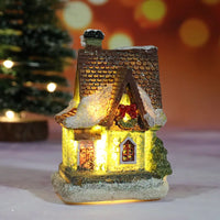 BRAVIX HolidayGlow – Mini Christmas House LED Night Light, Home & Bedroom Holiday Decoration