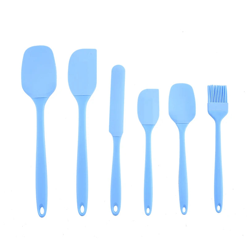 BRAVIX ChefCraft – 6-Piece Silicone Kitchen Utensil Set
