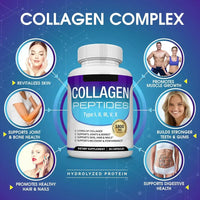 BRAVIX Collagen5 – Hydrolyzed Multi-Type Collagen for Skin, Hair, Nails & Joints
