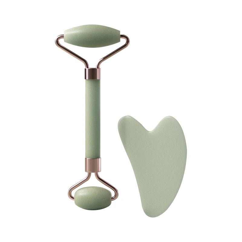 BRAVIX GuaSha Pro – Facial Massage Roller for Face, Neck & Eye