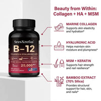 BRAVIX EnergyB12 - Energy, Mood & Immune Support Formula