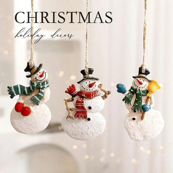 BRAVIX FestiveCharm – Resin Christmas Tree Pendant Ornaments, DIY Handmade Jewelry & Home Decor