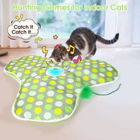 BRAVIX FeralPlay — Smart Hide & Seek Cat Toy