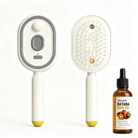 BRAVIX VaporBrush – Anti-Frizz Steaming Detangling Brush