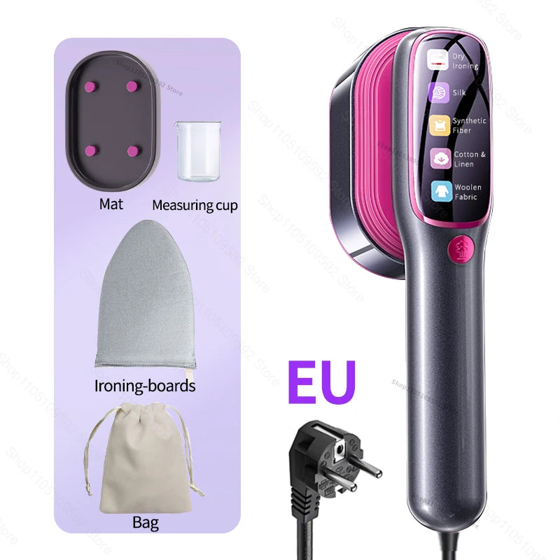 BRAVIX SteamPro – Handheld Garment Steamer, Portable Travel Steam Iron with 5-Speed Thermostat, 1200W