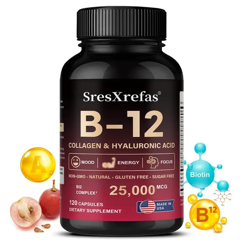BRAVIX EnergyB12 - Energy, Mood & Immune Support Formula