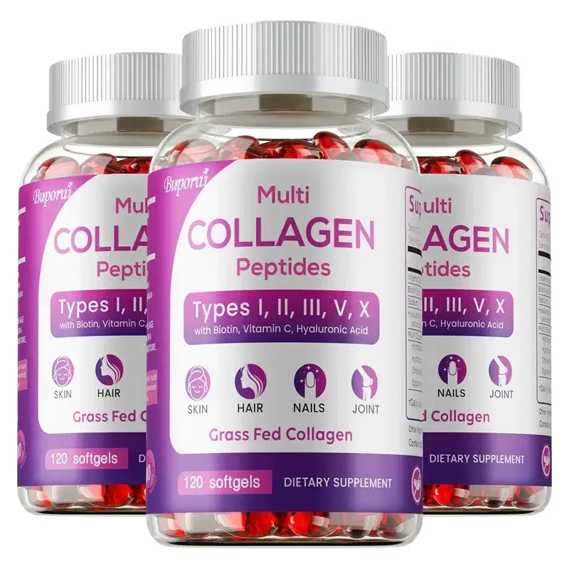 BRAVIX VitalCollagen - Collagen Peptides for Skin, Hair, Nails & Gut Health
