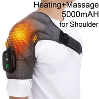 BRAVIX HeatRelief – Electric Shoulder Massager with Heating Pad & Vibration Therapy, Thermal Support Brace
