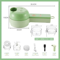 BRAVIX ProChef Wireless — 4-in-1 Vegetable Cutter & Mincer