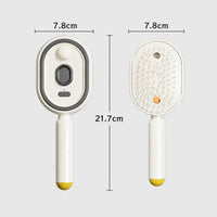 BRAVIX VaporBrush – Anti-Frizz Steaming Detangling Brush