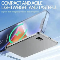 BRAVIX MagCharge – Ultra-Slim Magnetic Wireless Power Bank, Fast Charging for MagSafe