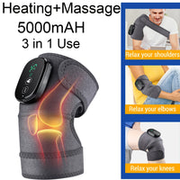 BRAVIX HeatRelief – Electric Shoulder Massager with Heating Pad & Vibration Therapy, Thermal Support Brace