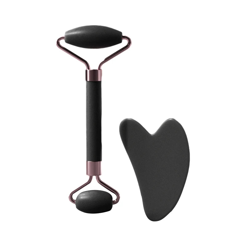 BRAVIX GuaSha Pro – Facial Massage Roller for Face, Neck & Eye