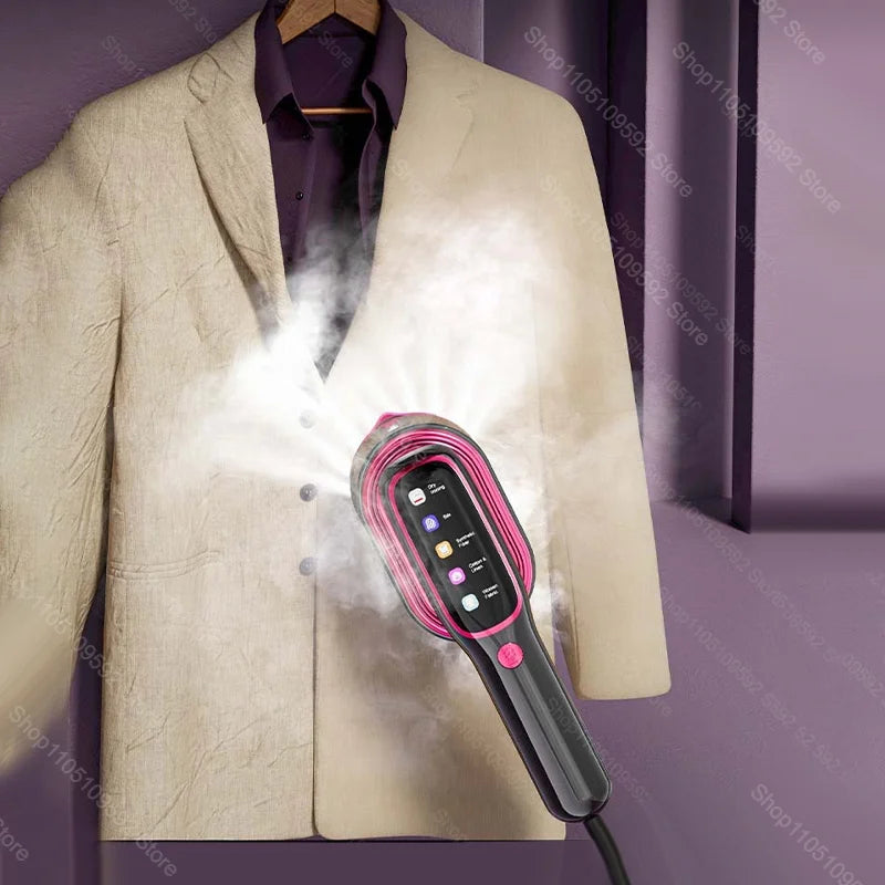 BRAVIX SteamPro – Handheld Garment Steamer, Portable Travel Steam Iron with 5-Speed Thermostat, 1200W