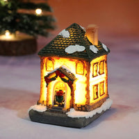 BRAVIX HolidayGlow – Mini Christmas House LED Night Light, Home & Bedroom Holiday Decoration