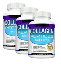 BRAVIX Collagen5 – Hydrolyzed Multi-Type Collagen for Skin, Hair, Nails & Joints