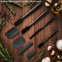 BRAVIX ChefCraft – 6-Piece Silicone Kitchen Utensil Set