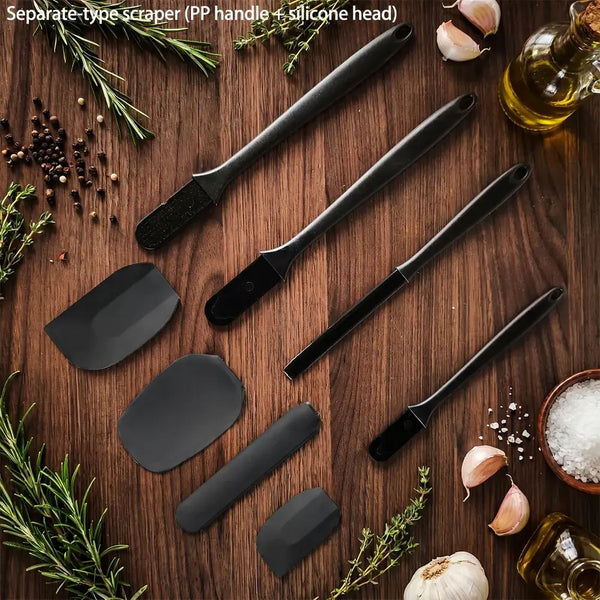 BRAVIX ChefCraft – 6-Piece Silicone Kitchen Utensil Set