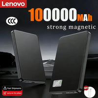 BRAVIX MagCharge – Ultra-Slim Magnetic Wireless Power Bank, Fast Charging for MagSafe