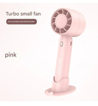 BRAVIX TurboBreeze – Portable Handheld Mini Fan, USB Rechargeable