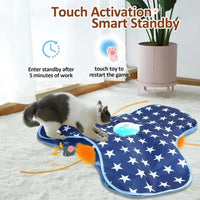 BRAVIX FeralPlay — Smart Hide & Seek Cat Toy