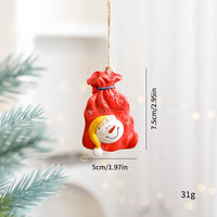 BRAVIX FestiveCharm – Resin Christmas Tree Pendant Ornaments, DIY Handmade Jewelry & Home Decor