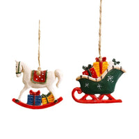 BRAVIX FestiveCharm – Resin Christmas Tree Pendant Ornaments, DIY Handmade Jewelry & Home Decor