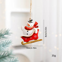BRAVIX FestiveCharm – Resin Christmas Tree Pendant Ornaments, DIY Handmade Jewelry & Home Decor