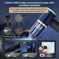 BRAVIX AirClean Pro – Cordless Handheld Vacuum, 18,000PA Suction + Air Blower