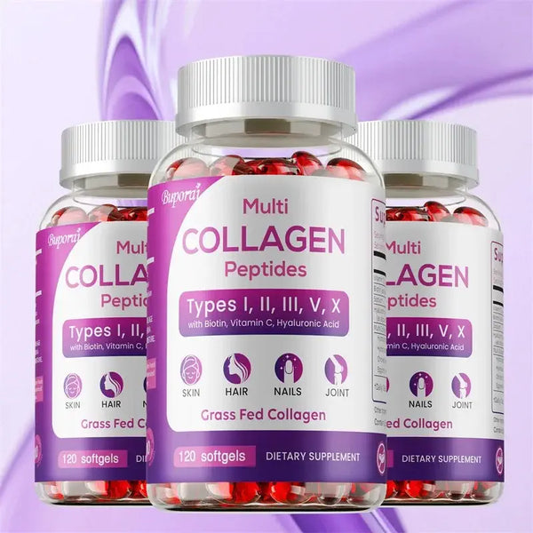 BRAVIX VitalCollagen - Collagen Peptides for Skin, Hair, Nails & Gut Health