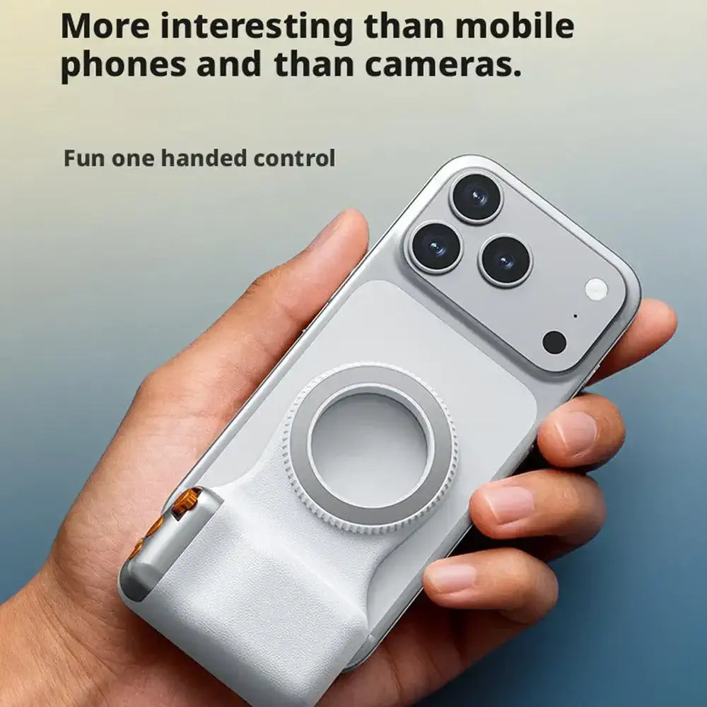 BRAVIX SnapHold — Magnetic Phone Grip & Shutter Handle