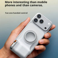 BRAVIX SnapHold — Magnetic Phone Grip & Shutter Handle