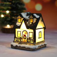 BRAVIX HolidayGlow – Mini Christmas House LED Night Light, Home & Bedroom Holiday Decoration