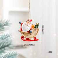 BRAVIX FestiveCharm – Resin Christmas Tree Pendant Ornaments, DIY Handmade Jewelry & Home Decor