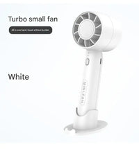 BRAVIX TurboBreeze – Portable Handheld Mini Fan, USB Rechargeable