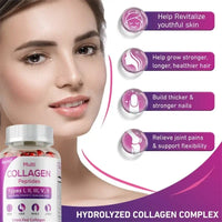 BRAVIX VitalCollagen - Collagen Peptides for Skin, Hair, Nails & Gut Health