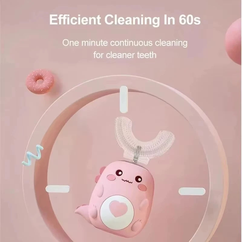 BRAVIX SmileKid – 360° Automatic Electric Toothbrush for Kids