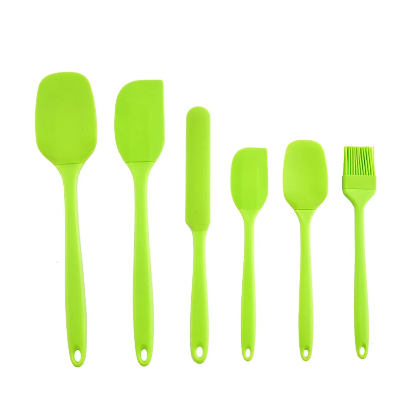 BRAVIX ChefCraft – 6-Piece Silicone Kitchen Utensil Set